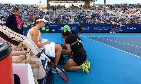 Rybakina lỡ suất bán kết Cincinnati Open vì chấn thương