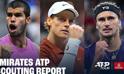 Sinner, Zverev và Alcaraz chính thức có vé dự Nitto ATP Finals 2026