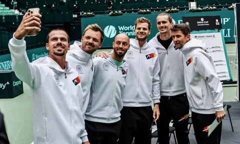 Đức, Anh, Áo và Hàn Quốc giành vé vào Vòng chung kết Davis Cup Final 8