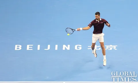 Djokovic mở màn suôn sẻ tại China Open 2026