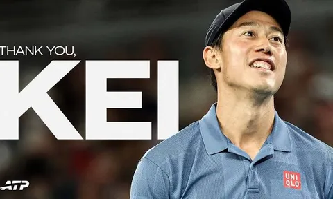 Kei Nishikori giải nghệ - chia tay biểu tượng của quần vợt Nhật Bản