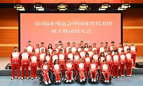 Trung Quốc gửi kỷ lục 312 vận động viên tham dự ASIAN Para Games 5