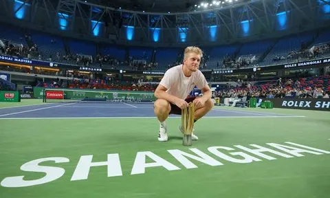 Davidovich Fokina đăng quang Thượng Hải Masters 2026