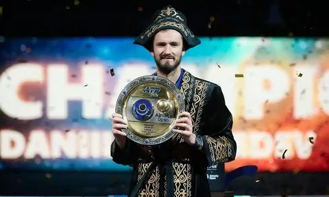 Medvedev bảo vệ thành công ngôi vô địch Almaty Open