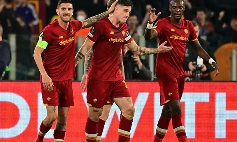 AS Roma vào Bán kết Conference League sau trận thắng đậm trên sân nhà