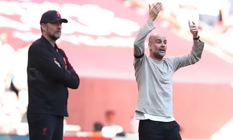 Huấn luyện viên Pep Guardiola muốn đối đầu Liverpool ở chung kết Champions League