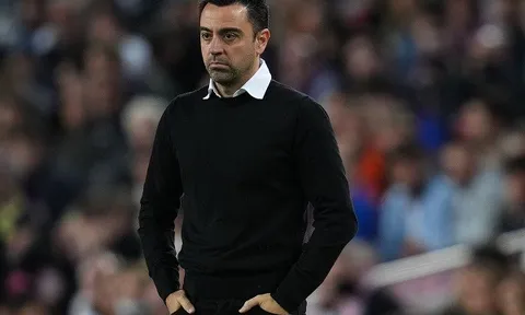 Huấn luyện viên Xavi chưa hết bàng hoàng sau thất bại của Barcelona