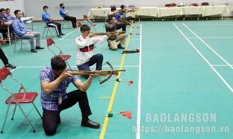 Giải Bắn nỏ, cờ Vua, cờ Tướng Đại hội Thể dục thể thao tỉnh Lạng Sơn lần thứ IX