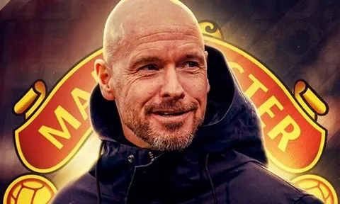 Man United đạt thỏa thuận bổ nhiệm huấn luyện viên Erik ten Hag, chờ thời điểm công bố