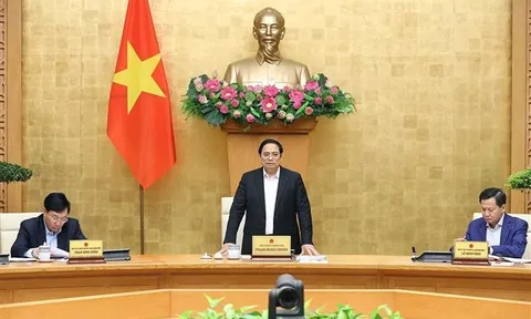 Thủ tướng Phạm Minh Chính chủ trì phiên họp Chính phủ chuyên đề về công tác quy hoạch
