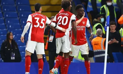 Arsenal chạm nhiều cột mốc ấn tượng sau trận thắng trước Chelsea
