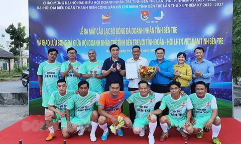 Thành lập Câu lạc bộ Bóng đá doanh nhân tỉnh Bến Tre