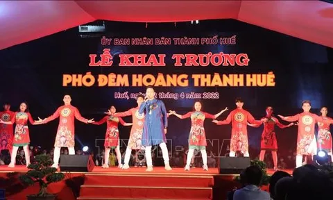 Khai trương Phố đêm Hoàng thành Huế