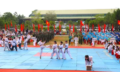 Khai mạc Đại hội Thể dục thể thao thành phố Bảo Lộc