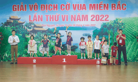 Ninh Bình nhất toàn đoàn giải vô địch cờ Vua các nhóm tuổi miền Bắc