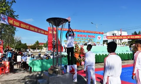 Khai mạc Đại hội Thể dục thể thao huyện Gò Quao lần thứ VII năm 2022