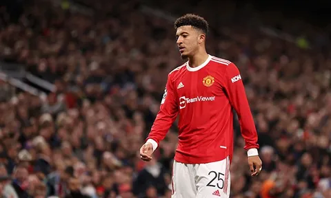 Huấn luyện viên Rangnick báo tin xấu về tiền vệ Jadon Sancho