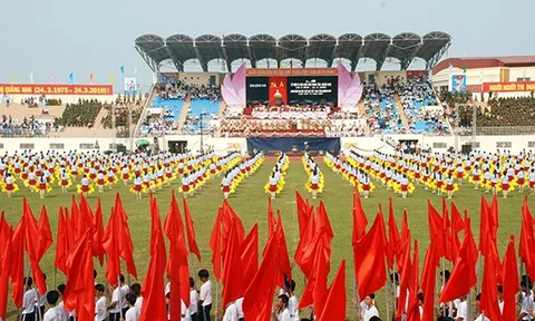 Lễ khai mạc Đại hội Thể dục thể thao tỉnh Quảng Nam sẽ diễn ra vào ngày 18/5