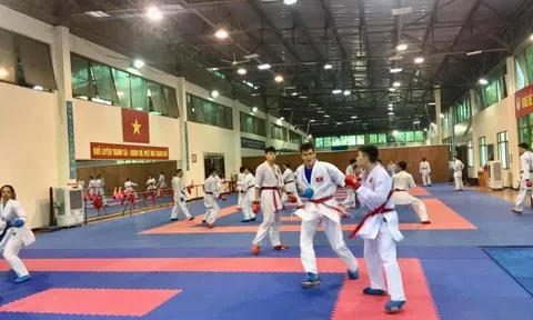 Karate Việt Nam quyết tâm giành kết quả cao tại SEA Games 31 
