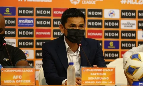 Huấn luyện viên Kiatisuk hy vọng Hoàng Anh Gia Lai trở lại với đấu trường AFC Champions League