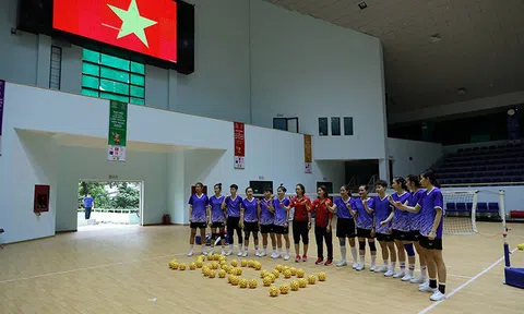 Tuyển cầu mây Việt Nam căng mình luyện tập, quyết tâm giành huy chương vàng tại SEA Games 31