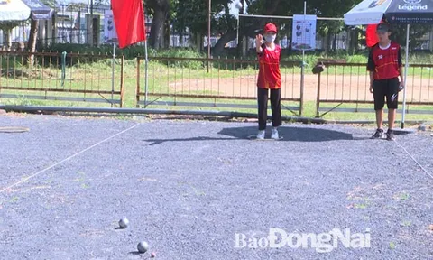 Kết thúc giải vô địch Bi sắt Đại hội Thể dục thể thao tỉnh Đồng Nai lần thứ IX năm 2022