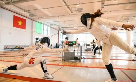 Đấu kiếm Việt Nam quyết tâm hoàn thành mục tiêu tại SEA Games 31