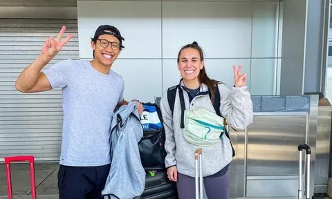 "Kình ngư" Lê Nguyễn Paul có mặt tại Hà Nội chuẩn bị cho SEA Games 31