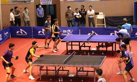  Không bán vé các trận thi đấu môn bóng bàn SEA Games 31 ở Hải Dương