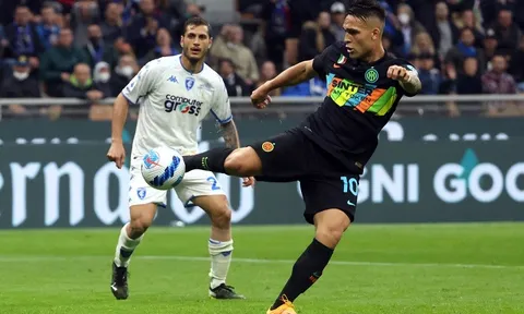 Inter Milan - Empoli > 4-2: Ngược dòng để giành ngôi đầu