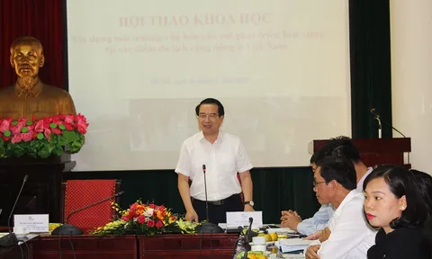 Tổng cục Du lịch tổ chức hội thảo "Xây dựng môi trường văn hóa gắn với phát triển bền vững tại các điểm du lịch cộng đồng ở Việt Nam"