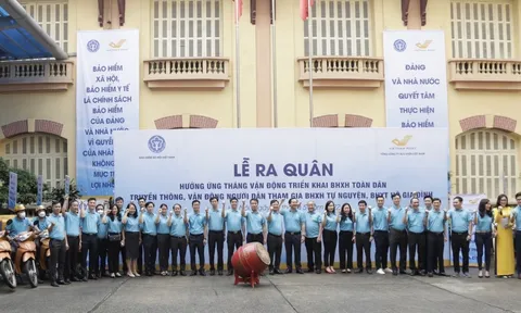Ra quân hưởng ứng Tháng vận động triển khai BHXH toàn dân