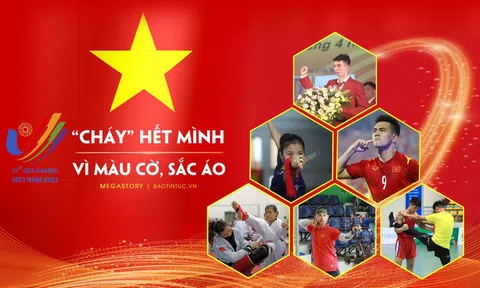 'Cháy' hết mình vì màu cờ, sắc áo