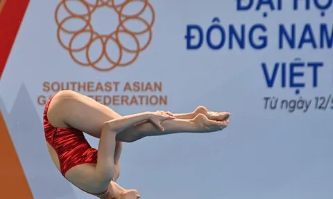Vận động viên Ngô Phương Mai giành huy chương đồng nội dung nhảy cầu đơn nữ