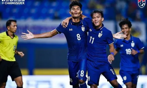 Lượt trận thứ 2 bảng B bóng đá nam: U23 Thái Lan vừa đá vừa run