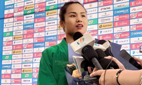 Tô Thị Trang giành huy chương vàng đầu tiên cho Đoàn Thể thao Việt Nam ở SEA Games 31