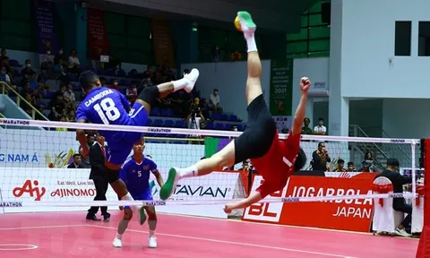 Cầu mây nam giành chiến thắng, cầu mây nữ thất bại ở vòng loại nội dung đồng đội 3 người trong ngày thi đấu đầu tiên 