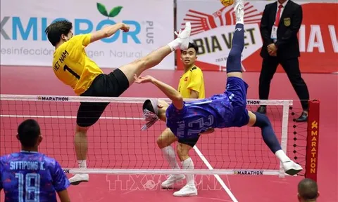 Ngày thi đấu thứ hai môn Cầu mây