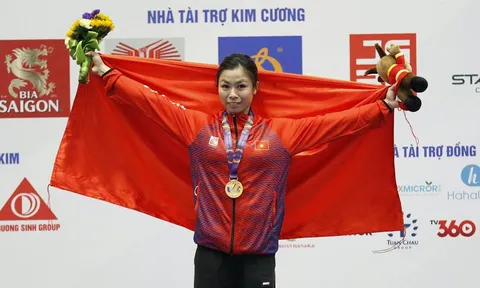 Hoàng Thị Phương Giang giành huy chương vàng duy nhất cho Wushu Việt Nam trong buổi sáng 15/5