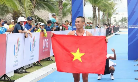 Phạm Tiến Sản giành huy chương vàng lịch sử nội dung 2 môn phối hợp