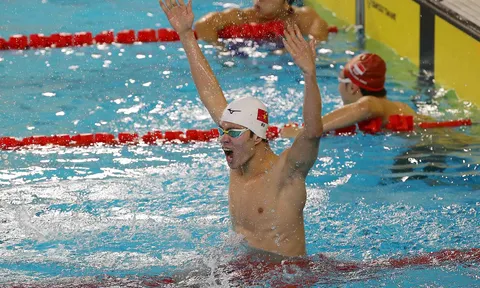 "Kình ngư" Trần Hưng Nguyên phá kỷ lục SEA Games nội dung 400m hỗn hợp nam
