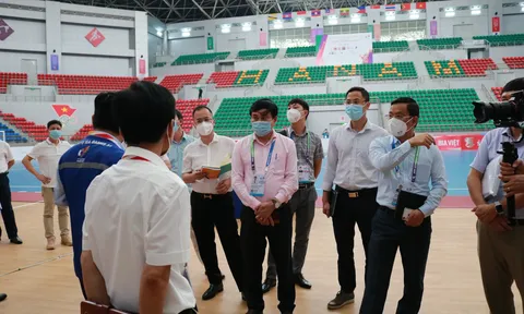 Tiểu ban Y tế và Kiểm tra Doping kiểm tra công tác đảm bảo an toàn y tế phục vụ SEA Games 31