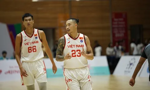 Đội tuyển Bóng rổ 5x5 nam Việt Nam khởi đầu thuận lợi tại SEA Games 31