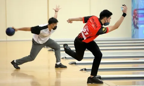 Đội tuyển Bowling Malaysia dẫn đầu ở cả 2 nội dung đồng đội 4 người tại SEA Games 31