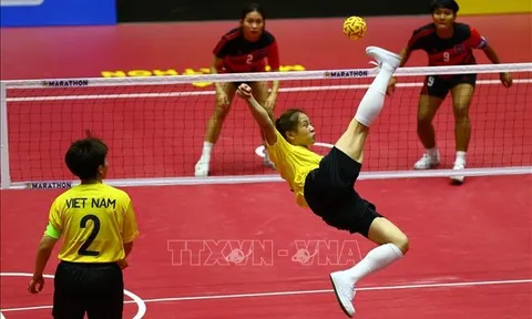 Cầu mây bước vào tranh tài nội dung đội tuyển đôi