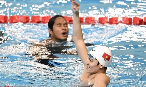 Thanh Bảo, Hưng Nguyên giúp đội tuyển bơi Việt Nam vượt mục tiêu 8 huy chương vàng tại SEA Games 31