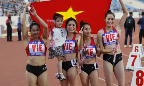 Nguyễn Thị Huyền giành huy chương vàng thứ 10 cho Điền kinh Việt Nam