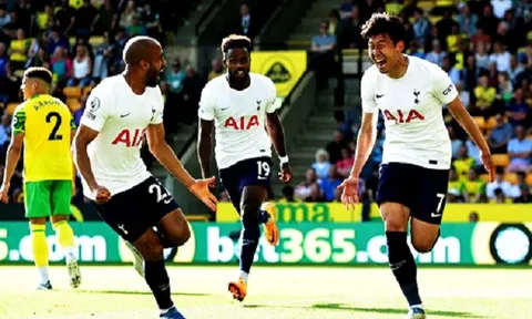 Tiền đạo Son Heung-min của Tottenham lập kỳ tích ở đấu trường Premier League