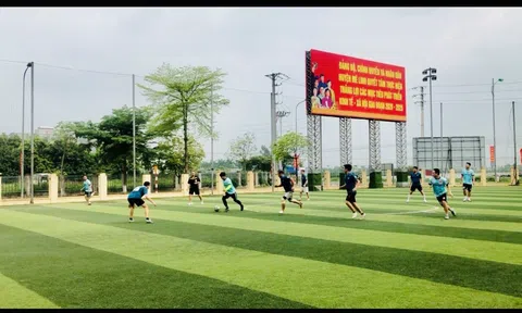Háo hức chờ đợi giải Bóng đá tranh cúp Hai Bà Trưng huyện Mê Linh năm 2022