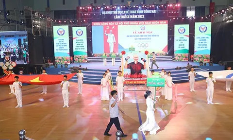 Lễ khai mạc Đại hội Thể dục thể thao tỉnh Đồng Nai lần thứ IX sẽ diễn ra vào ngày 29/5